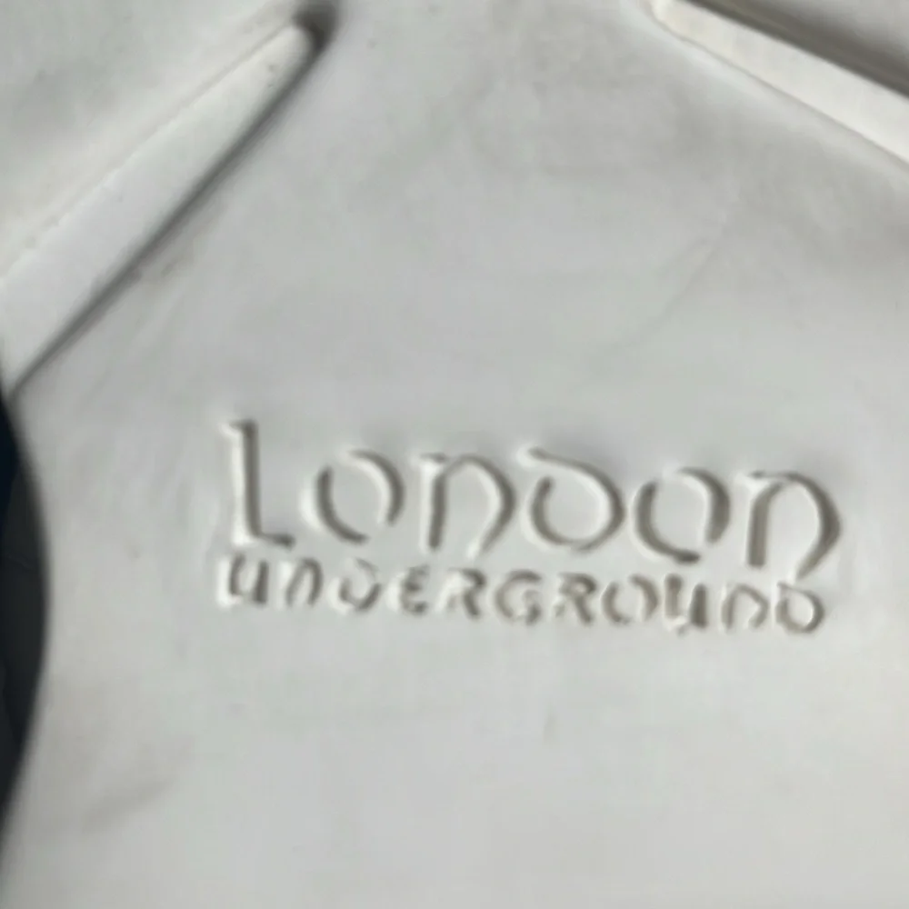 London Underground Vintage 90’s Mary Jane White